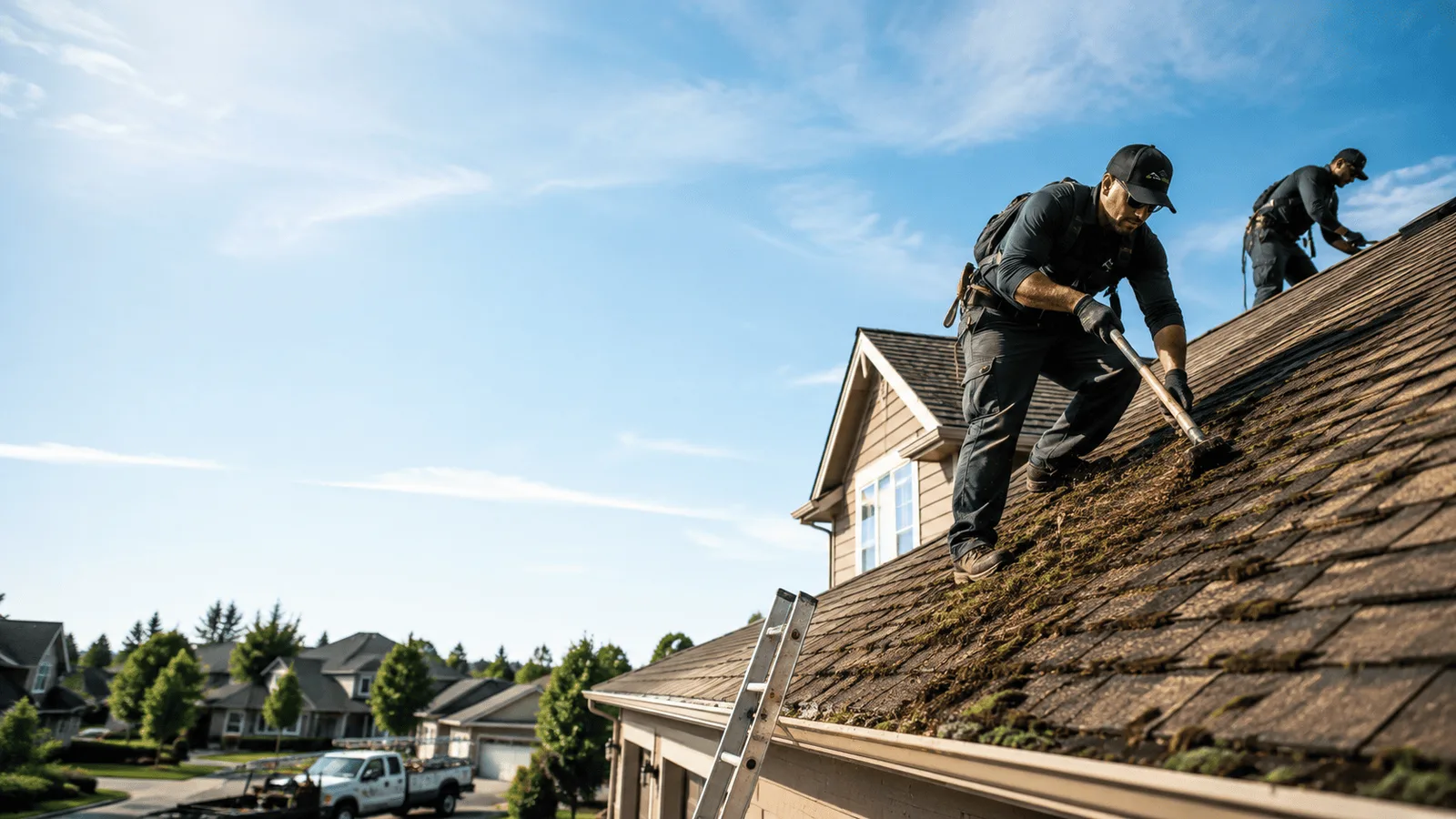 Roof Moss Removal in Huntsville, AL near me